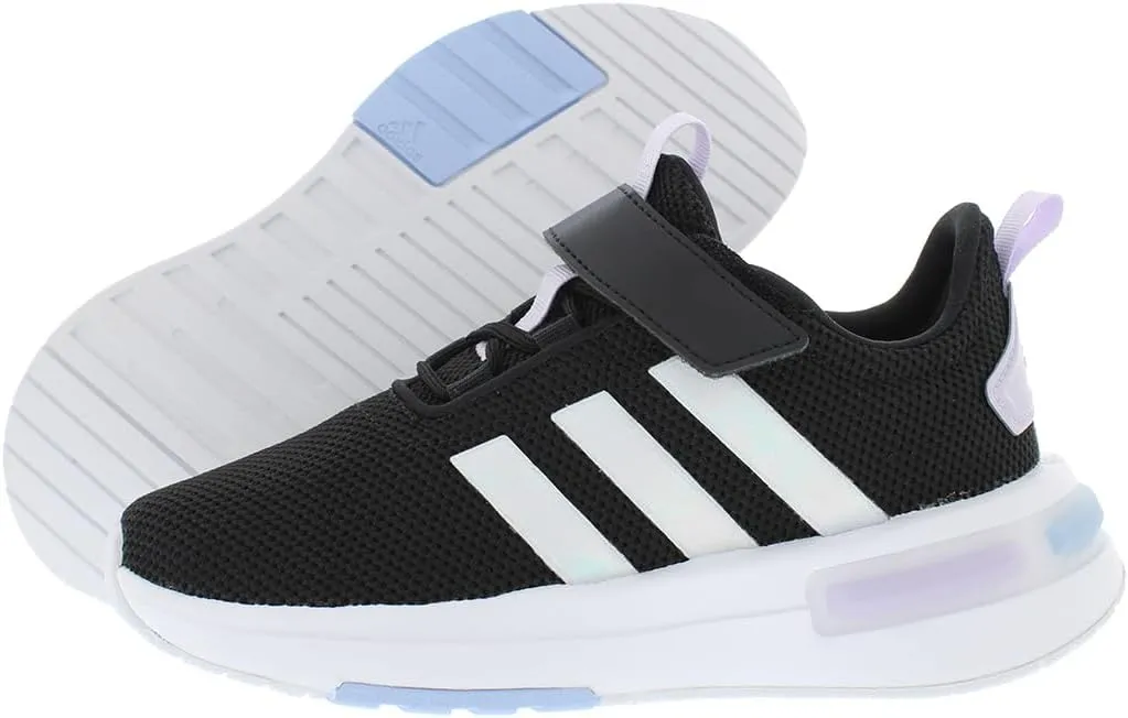 adidas Kids Boys Racer Tr23 Lace Up Running Sneakers Shoes - Black
