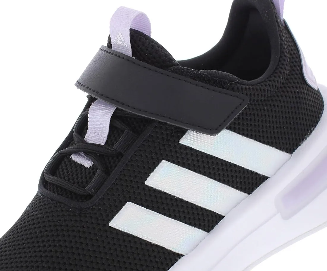 adidas Kids Boys Racer Tr23 Lace Up Running Sneakers Shoes - Black