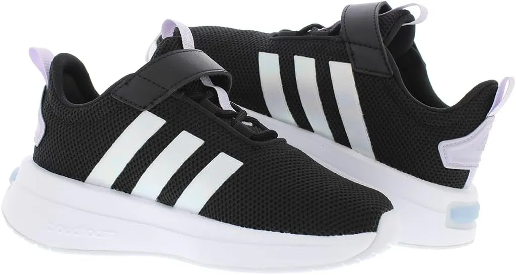 adidas Kids Boys Racer Tr23 Lace Up Running Sneakers Shoes - Black