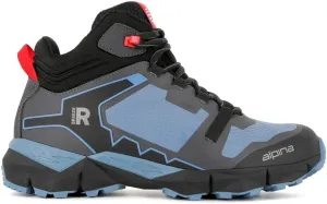 Alpina Breeze Women's Hiking Boots - Lightweight Ankle High Waterproof Shoes with Alpitex Breathable Membrane and Anti Slip Vibram Sole
