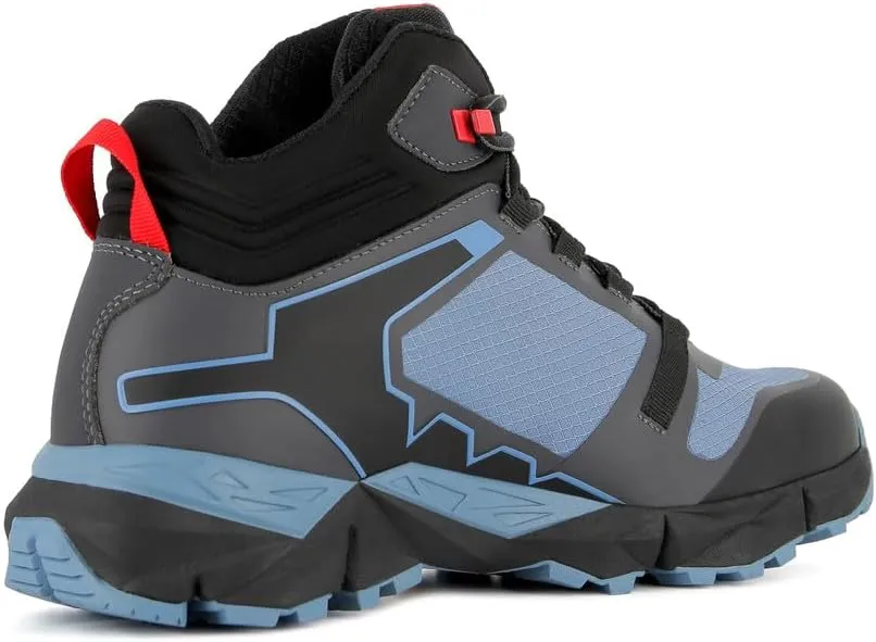 Alpina Breeze Women's Hiking Boots - Lightweight Ankle High Waterproof Shoes with Alpitex Breathable Membrane and Anti Slip Vibram Sole
