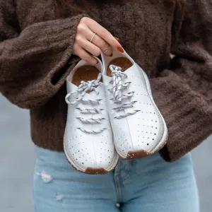 ALSTEAD IN CHAMOIS SNEAKERS