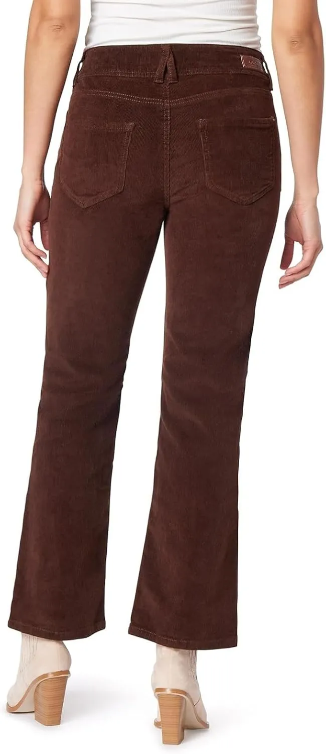 Angels Forever Young Women's Curvy Bootcut Mid-Rise Corduroy Pants (Available in Plus Size)