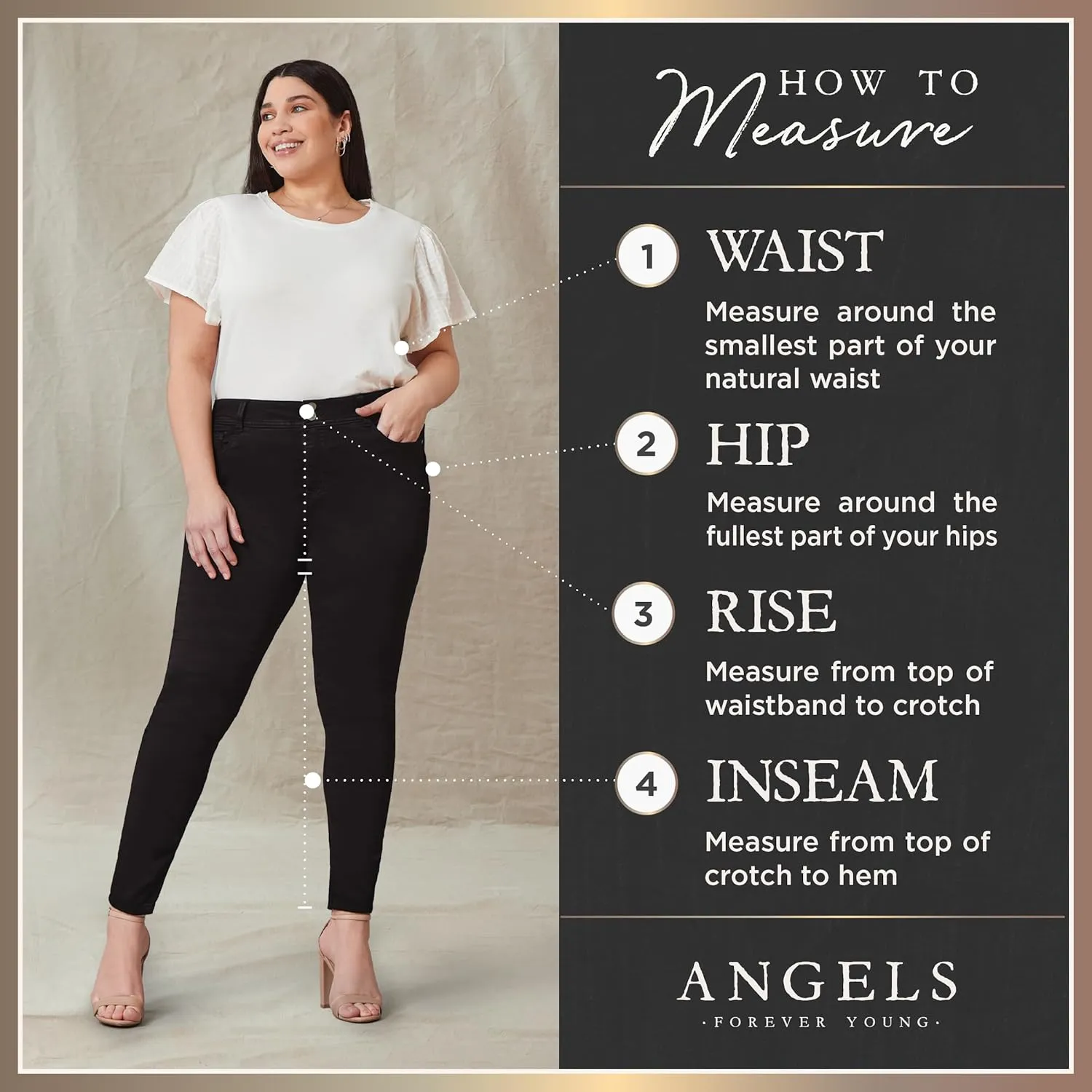 Angels Forever Young Women's Curvy Bootcut Mid-Rise Corduroy Pants (Available in Plus Size)