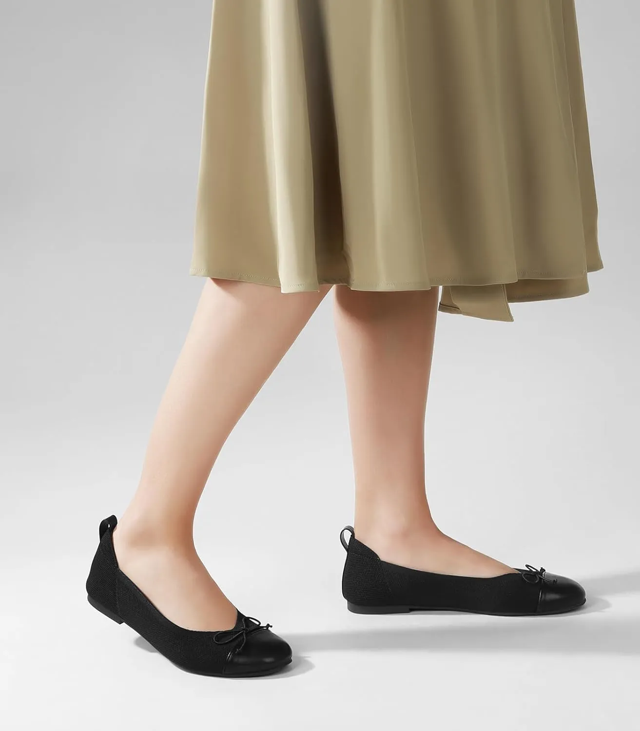 Ankis Ballet Flats Shoes for Women, Round Toe Casual Comfortable Flats for Women Dressy and Daily Work
