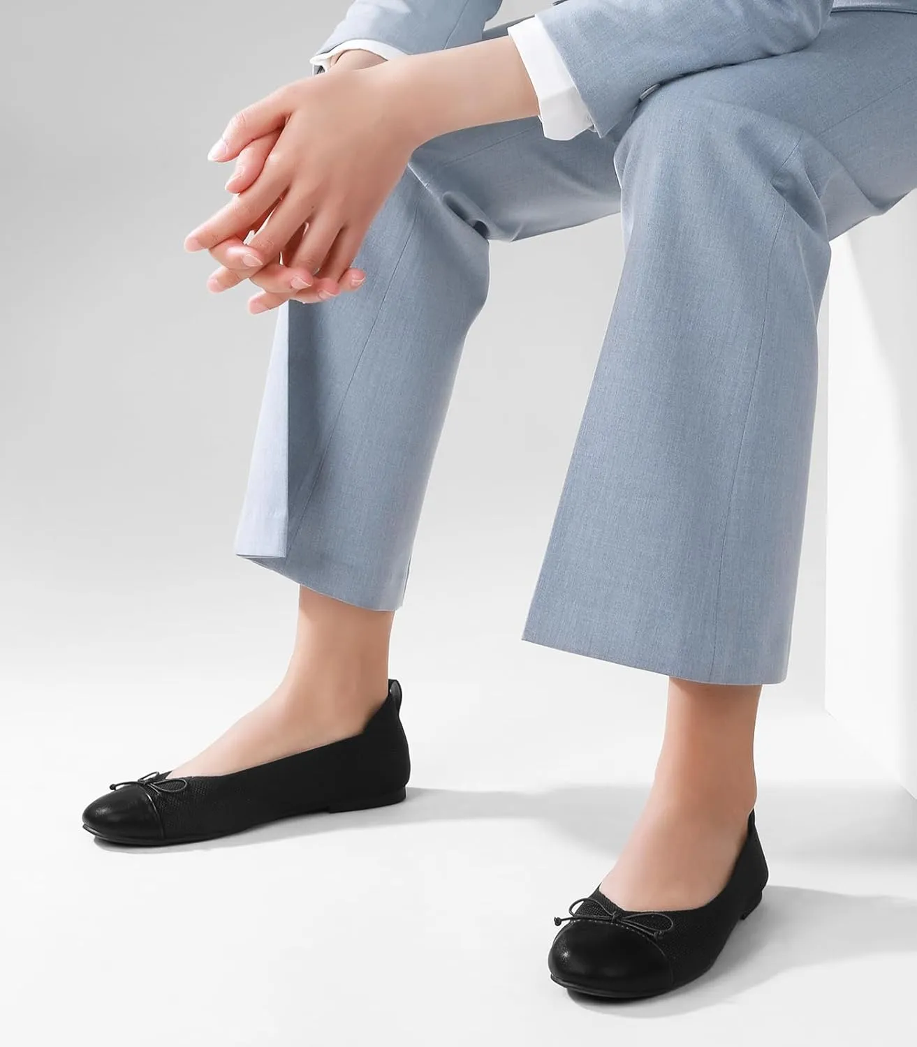 Ankis Ballet Flats Shoes for Women, Round Toe Casual Comfortable Flats for Women Dressy and Daily Work