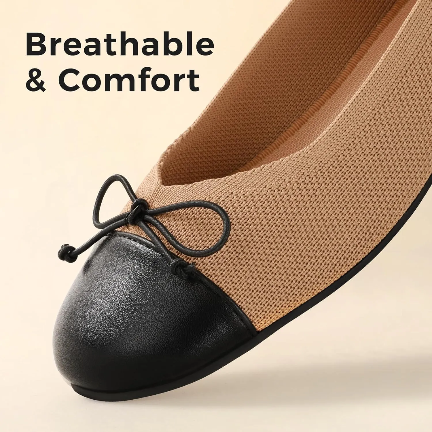 Ankis Ballet Flats Shoes for Women, Round Toe Casual Comfortable Flats for Women Dressy and Daily Work