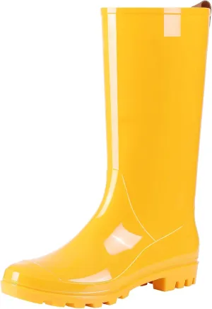 Asgard Women’s Tall Rain Boots Knee High Waterproof Rainboots Rubber Garden Boots