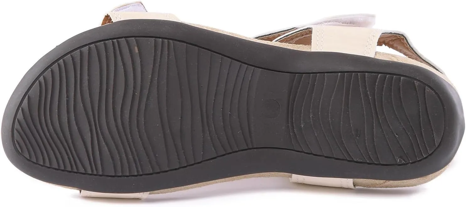Beach Sandals For Women Peep Toe Flat Heel Summer Casual Shoes Comfortable Walking Sandal Casual Dressy Arch Support Footwear