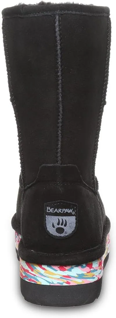 BEARPAW Womens Retro Elle Sheepskin Waterproof Winter Boots