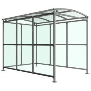 Binley Shelter with Clear PETG Cladding 1m - 5m