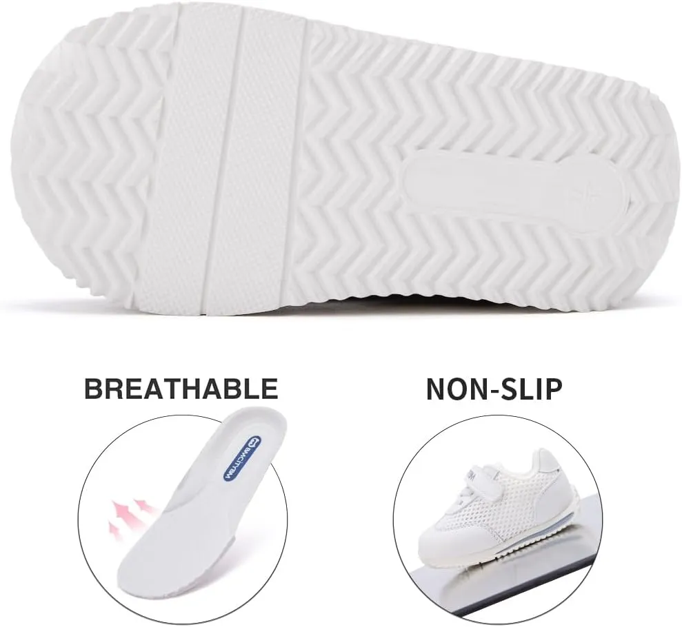 BMCiTYBM Baby Walking Sneakers Mesh Barefoot Boys Girls Breathable Shoes