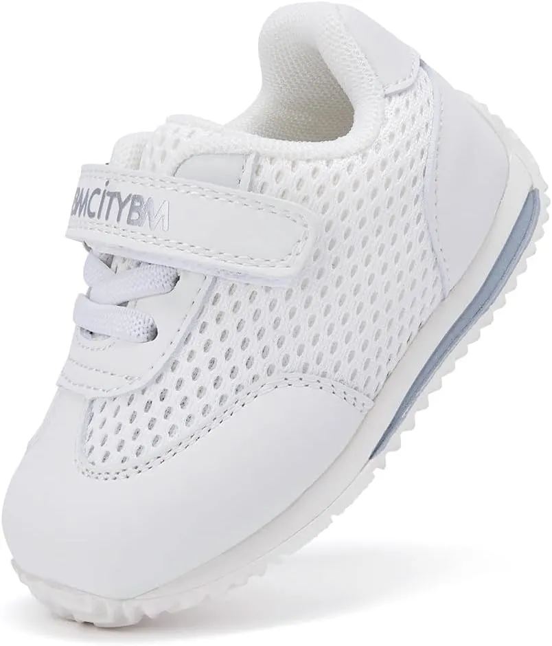 BMCiTYBM Baby Walking Sneakers Mesh Barefoot Boys Girls Breathable Shoes