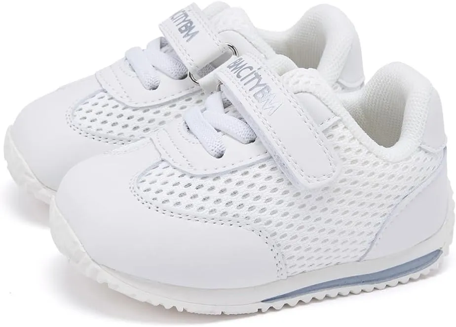 BMCiTYBM Baby Walking Sneakers Mesh Barefoot Boys Girls Breathable Shoes