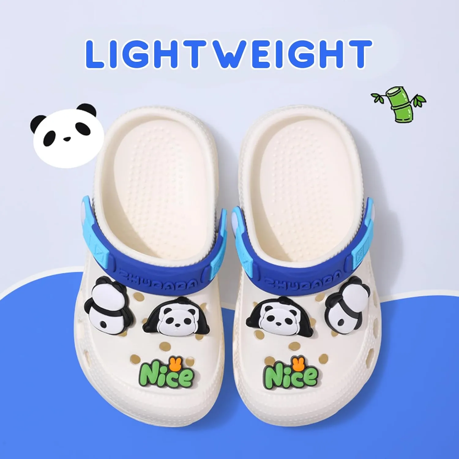 Boys Girls Toddler Clogs Little Kids Slip on Slides Sandals Children Summer Beach Pool Outdoor Water Shoes Shower Slippers