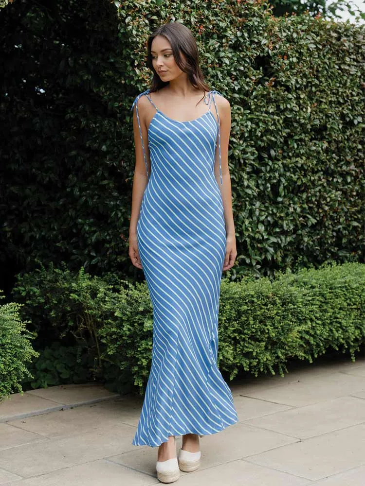 Camille Dress Candy Blue