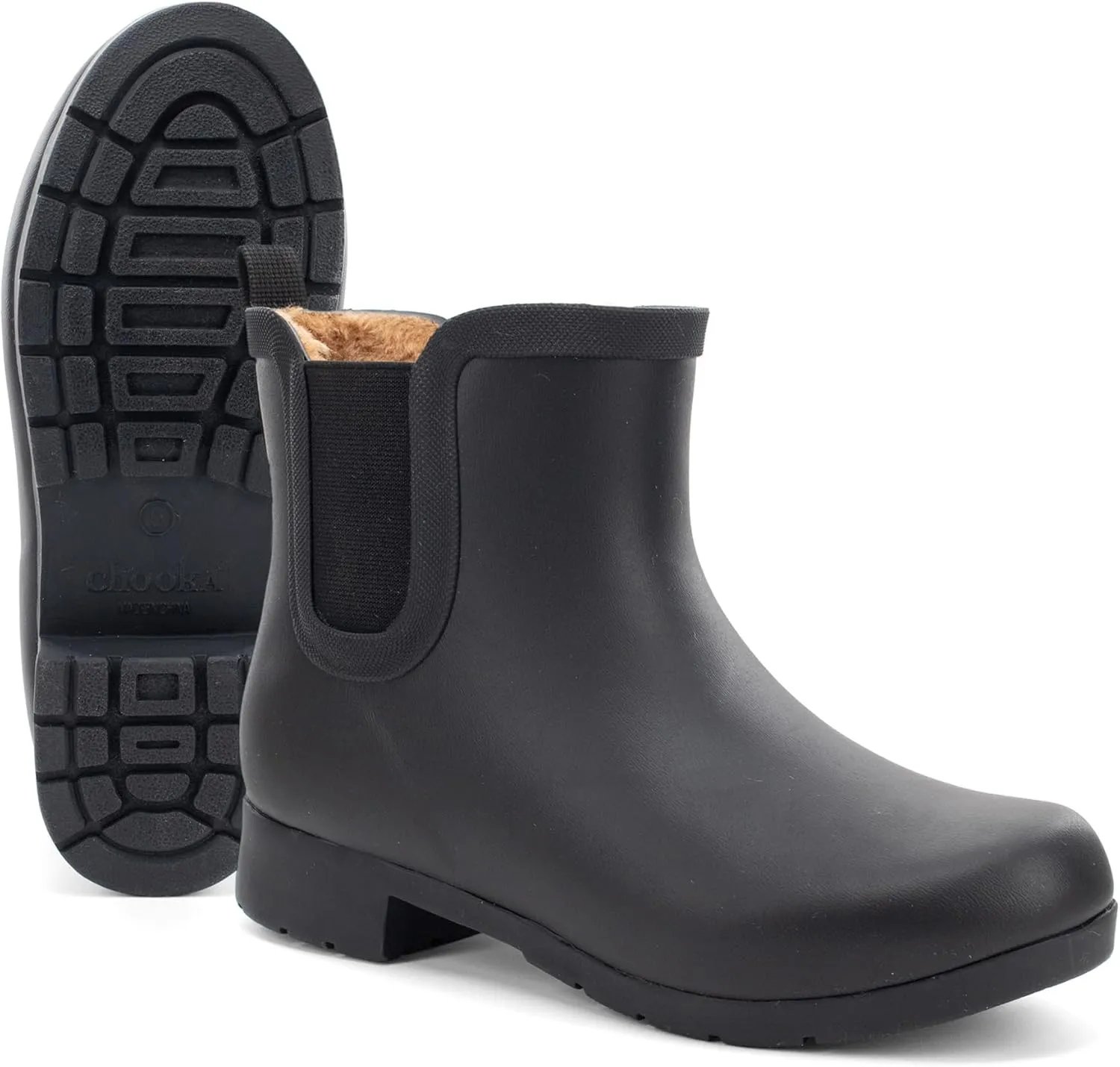 Chooka Women's Waterproof Plush Chelsea Bootie