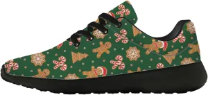 Christmas Pattern Shoes Womens Mens Tennis Walking Sneakers Breathable Athletic Running Shoes Gifts for Her,Him