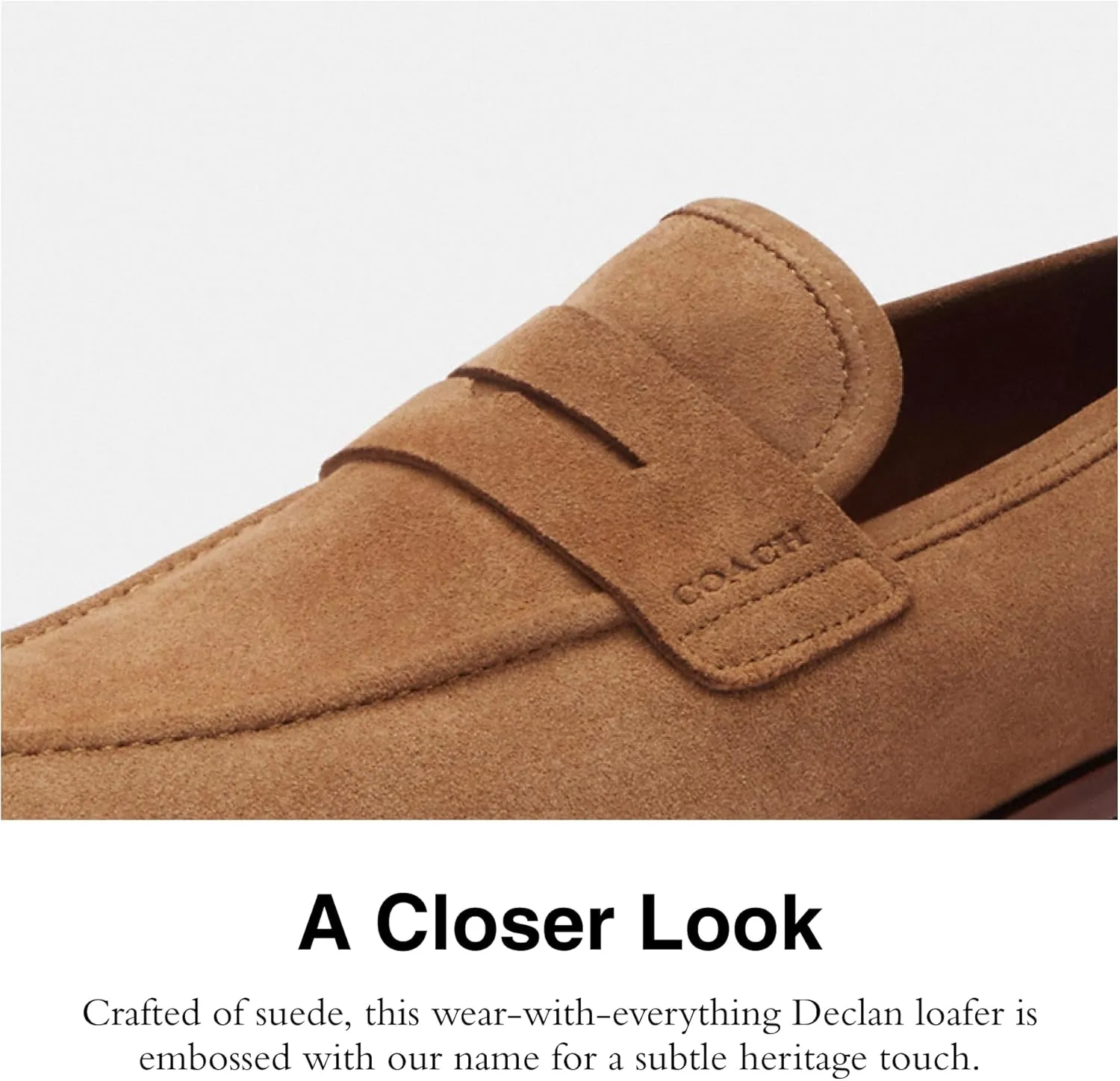 Coach Men's Declan Suede Loafer