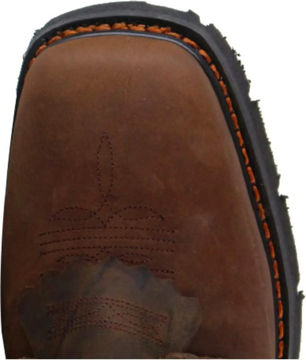 Cody James Men's 8" Mustang Waterproof Lace-Up Kiltie Work Boot Square Toe - Cwmr2