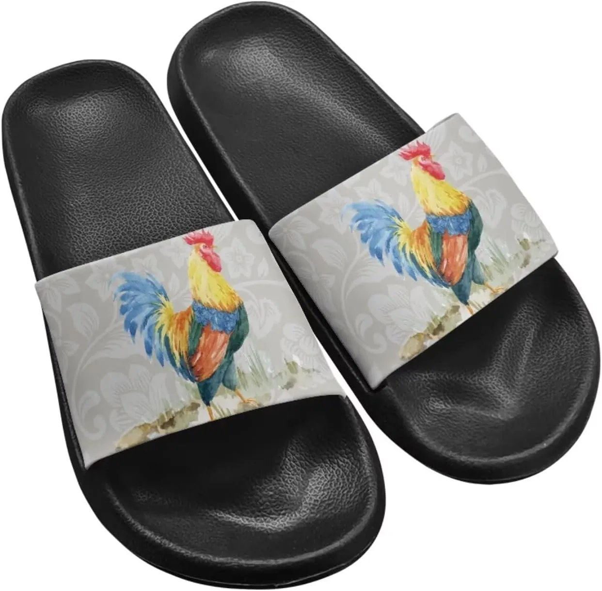 Coloranimal Slippers for Women Sandals Women Comfortable Slide Sandals with Non Slip Sole Fashion Lightweight Shower Shoes House Slippers