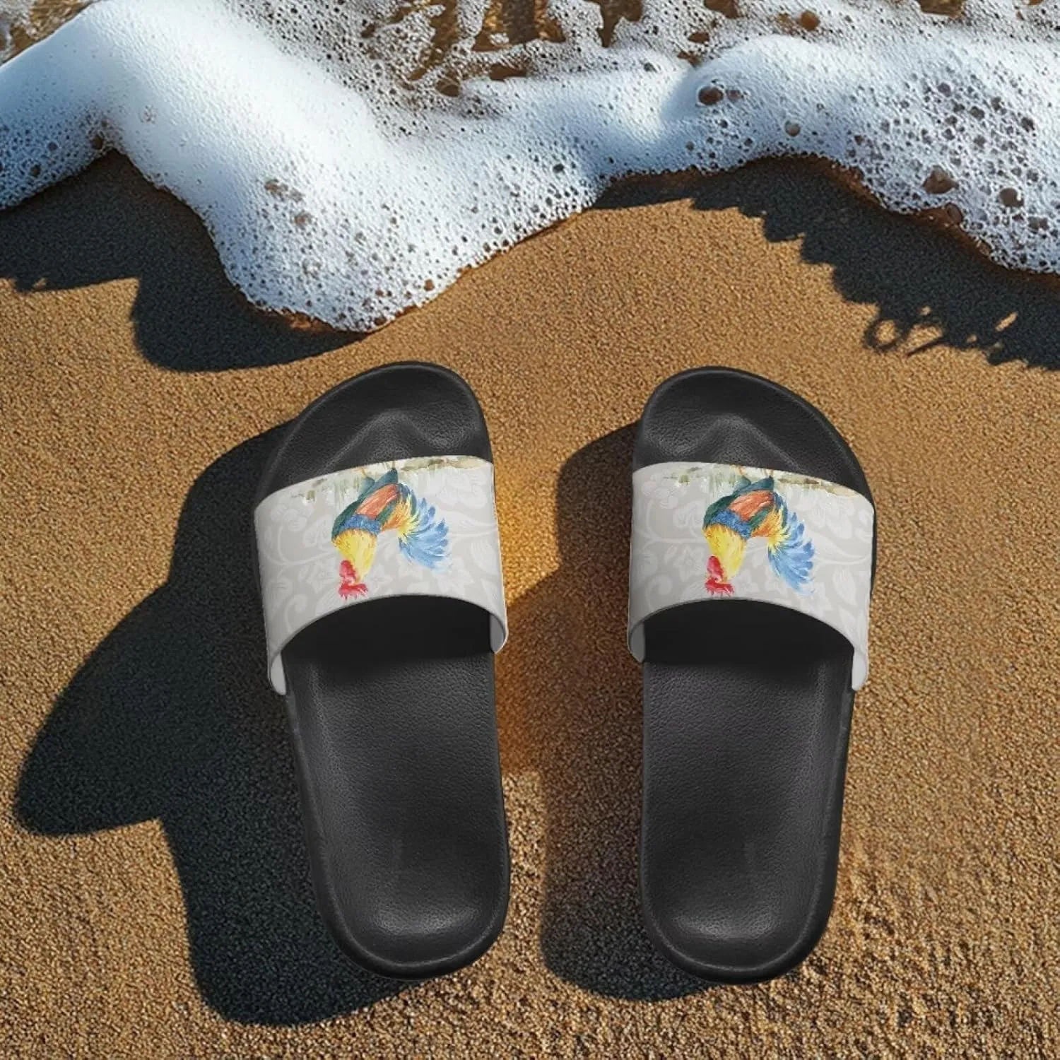 Coloranimal Slippers for Women Sandals Women Comfortable Slide Sandals with Non Slip Sole Fashion Lightweight Shower Shoes House Slippers