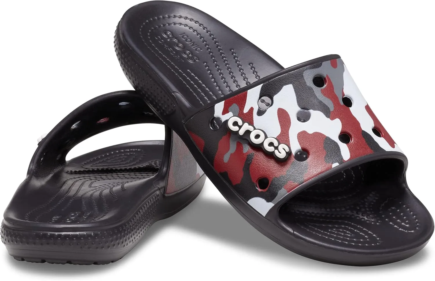 Crocs Unisex-Adult Classic Graphic Slide
