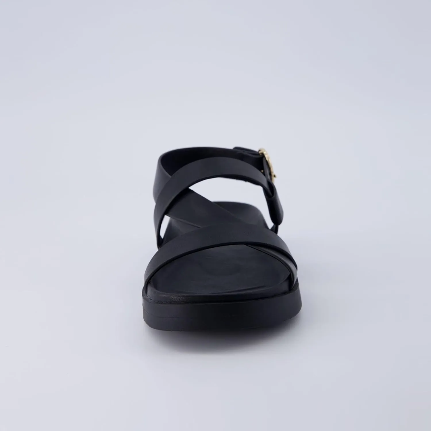 CUSHIONAIRE Women's Eve footbed sandal with  Comfort, Wide Widths Available