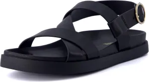 CUSHIONAIRE Women's Eve footbed sandal with  Comfort, Wide Widths Available