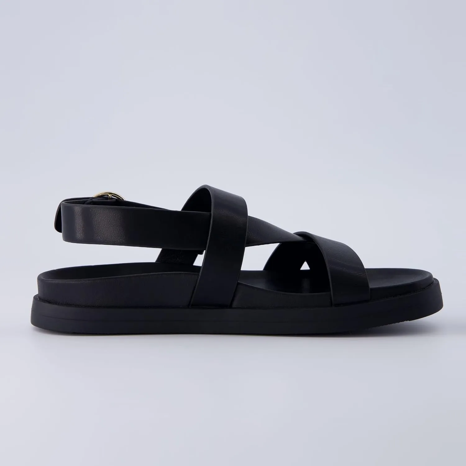 CUSHIONAIRE Women's Eve footbed sandal with  Comfort, Wide Widths Available