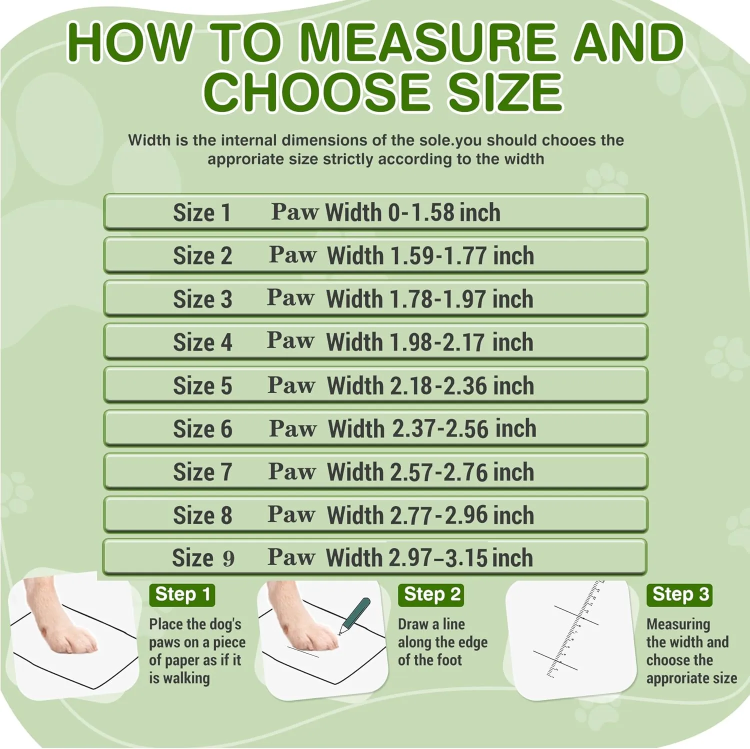 DcOaGt Dog Shoes for Large Dogs, Mesh Breathable Dog Boots & Paw Protectors for Hot Pavement Summer Winter Snow, 360° Anti-Slip Dog Booties for Hiking/Walking,Military Green 4PCS(Size 7)
