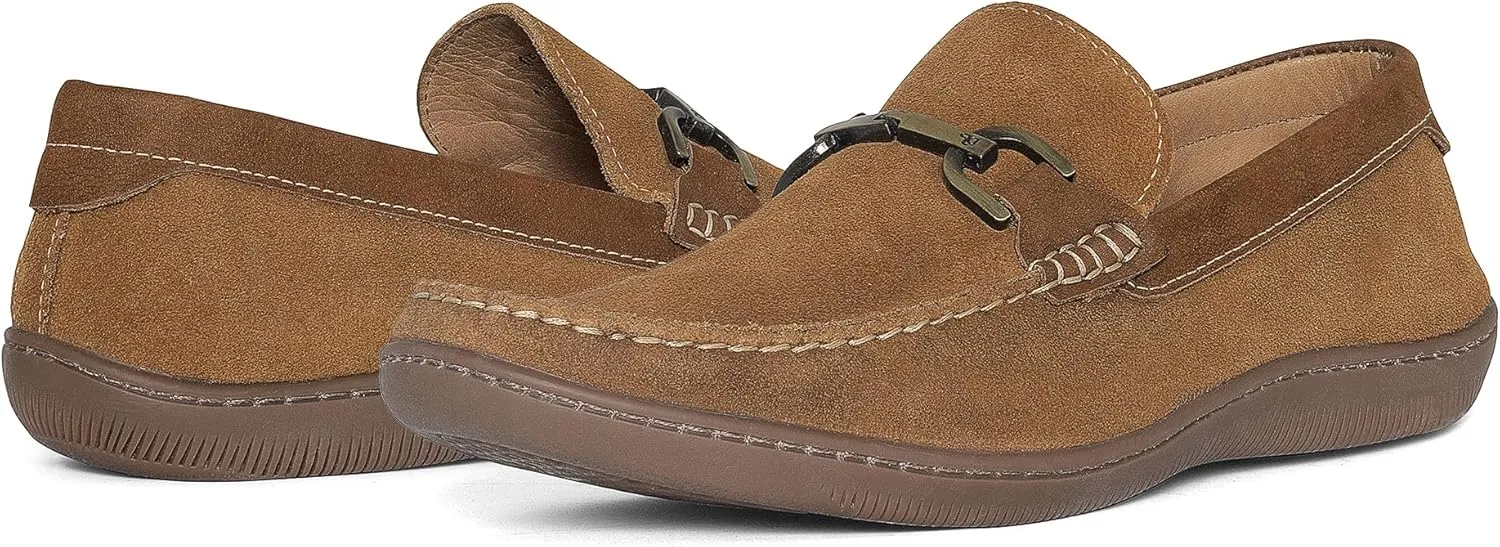 Donald Pliner Men’s London Slip-On Loafer – 1” Heel - Classic Dress Loafers for Men, Memory Foam Insole, Men’s Driving Shoes for Men, Comfortable Dress Shoes