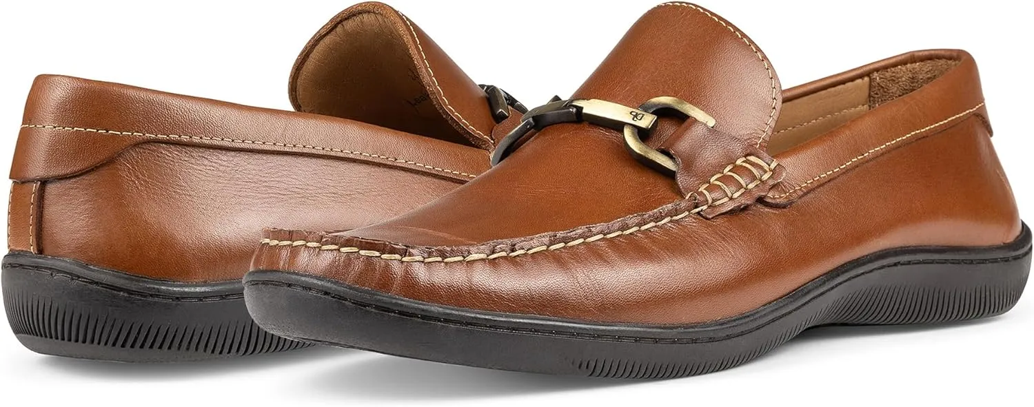 Donald Pliner Men’s London Slip-On Loafer – 1” Heel - Classic Dress Loafers for Men, Memory Foam Insole, Men’s Driving Shoes for Men, Comfortable Dress Shoes