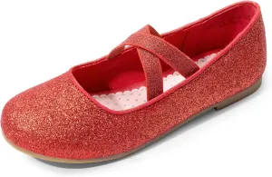 DREAM PAIRS Girls Ballerina Dress Shoes Mary Jane Flats