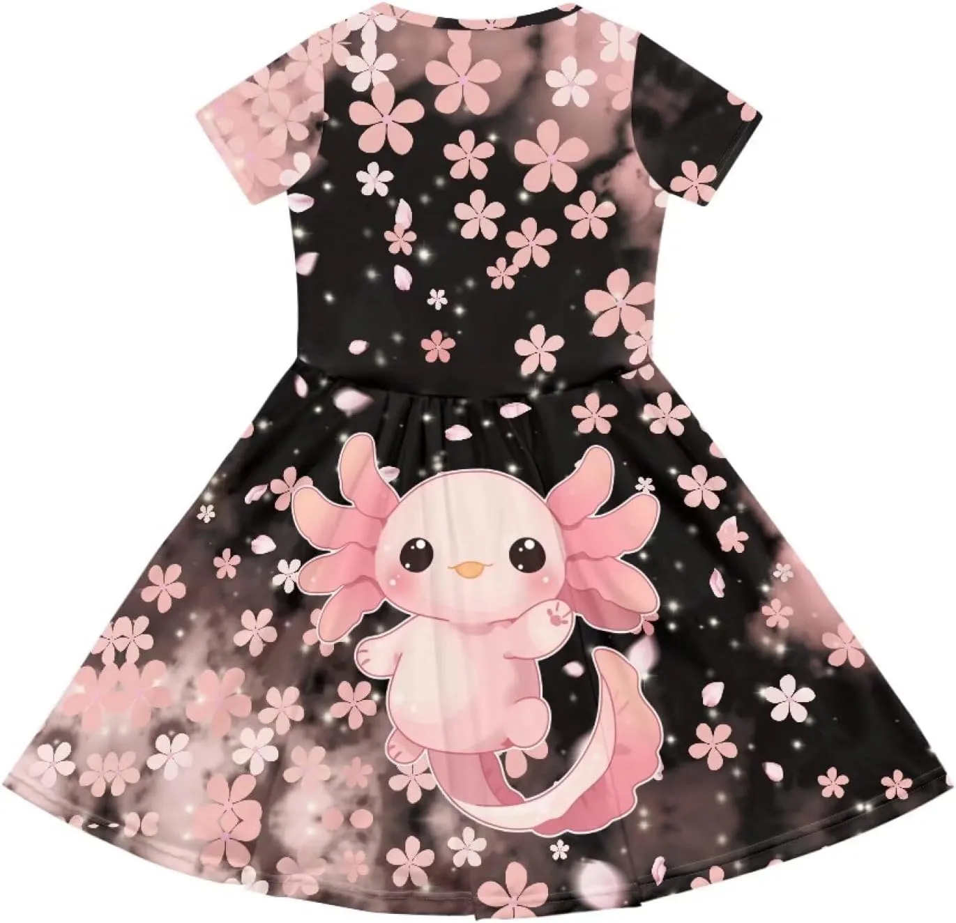 Dresses for Girls 2-14 Kids Summer Beach Dresses Casual Skater Dress Holiday Party Midi A-Line
