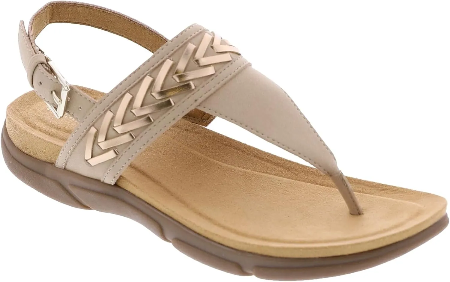 Easy Spirit Women's Monte3 Flat Sandal