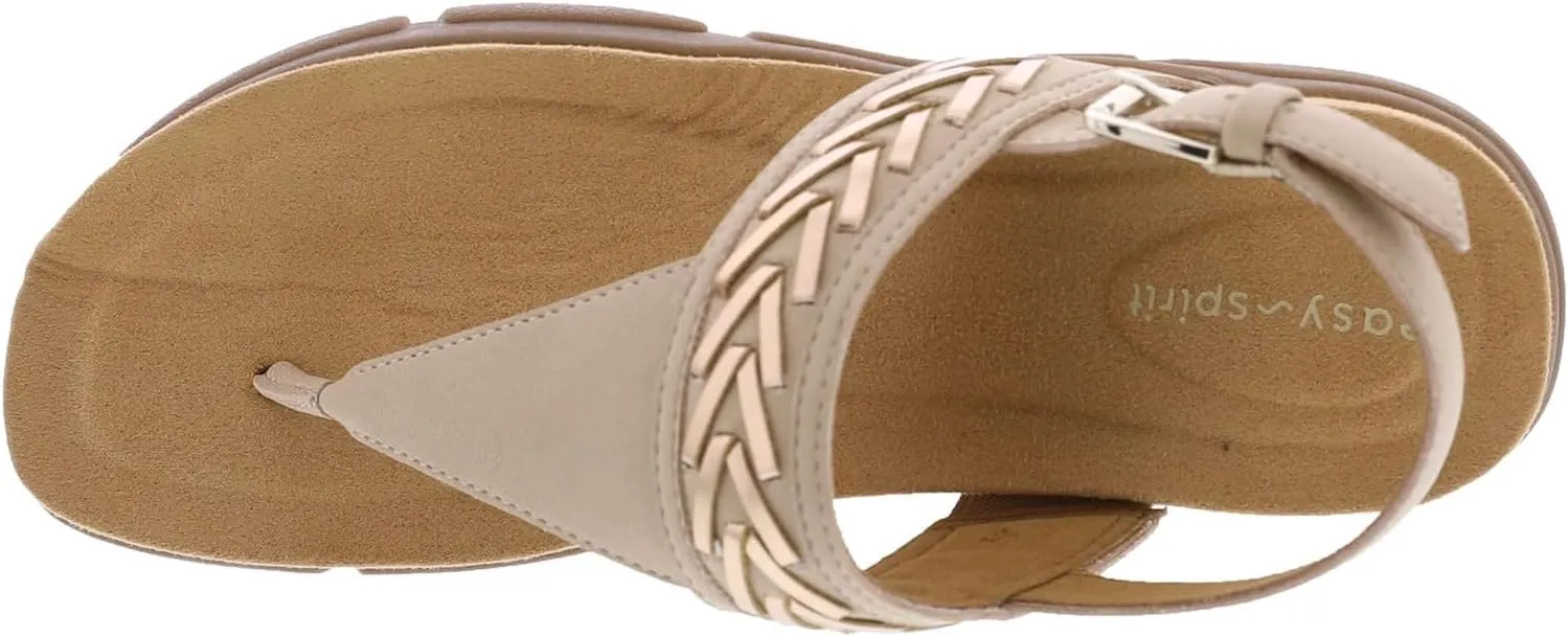 Easy Spirit Women's Monte3 Flat Sandal