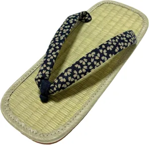 Edoten] Japan Setta Zori Men's rush grass(sole Amezoko)