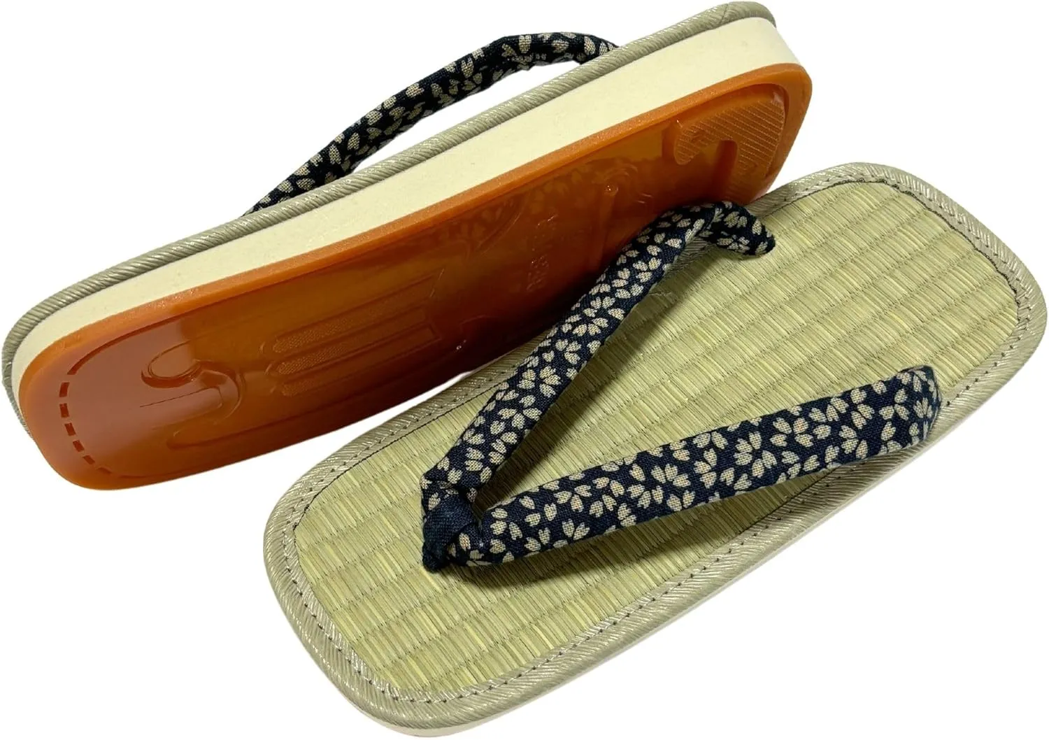 Edoten] Japan Setta Zori Men's rush grass(sole Amezoko)