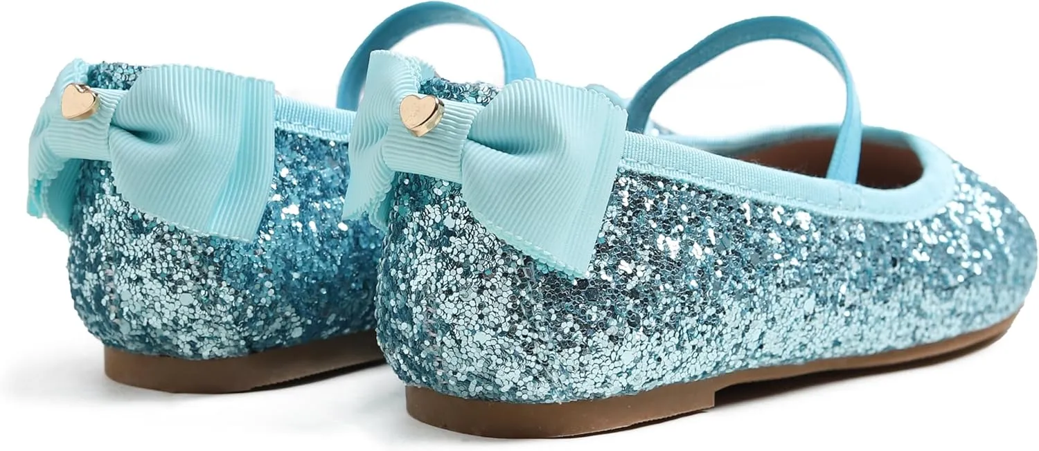 FEVERSOLE Girls Cute Dress Mary Jane Shoes Little Kids Casual Buckle Strap Flats