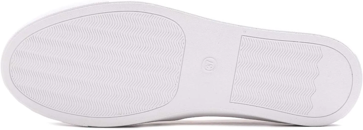 FEVERSOLE Women's Fashion Slip-On Sneaker Casual Flat Loafers