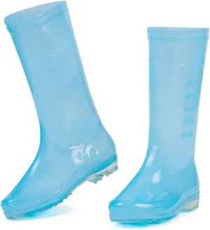 Fiedaz Rain Boots for Women Waterproof Garden Boots Anti-Slip Rain Boots Ladies Candy Color Lightweight Boots