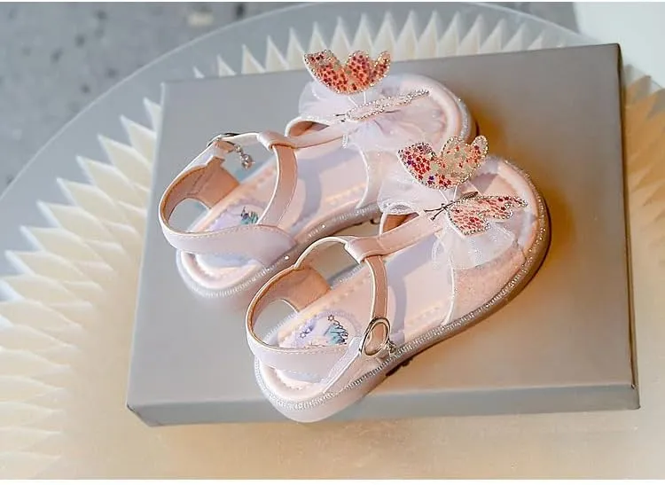 Flying Butterfly Sandals for Girls Dress up Shoes Girls Summer Sandals