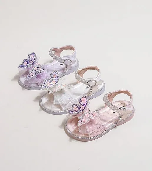 Flying Butterfly Sandals for Girls Dress up Shoes Girls Summer Sandals