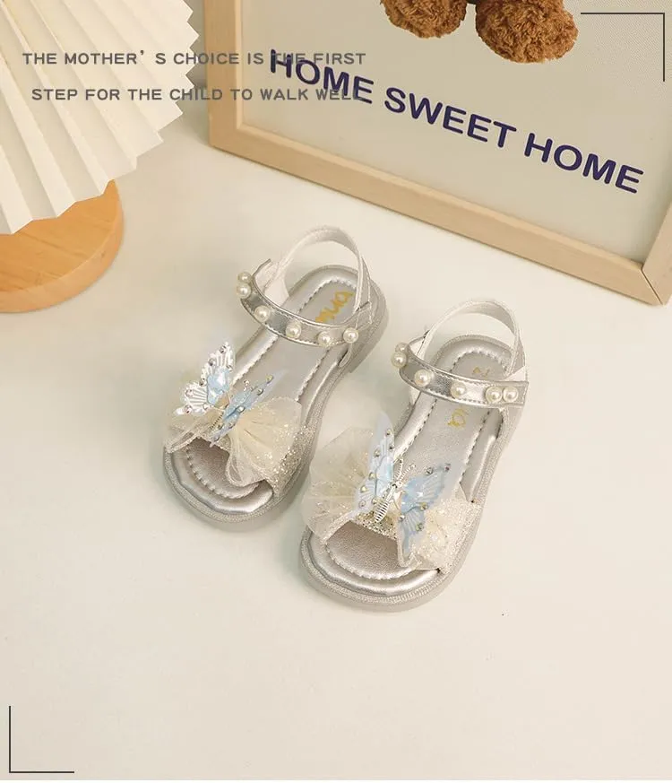 Flying Butterfly Sandals for Girls Dress up Shoes Girls Summer Sandals