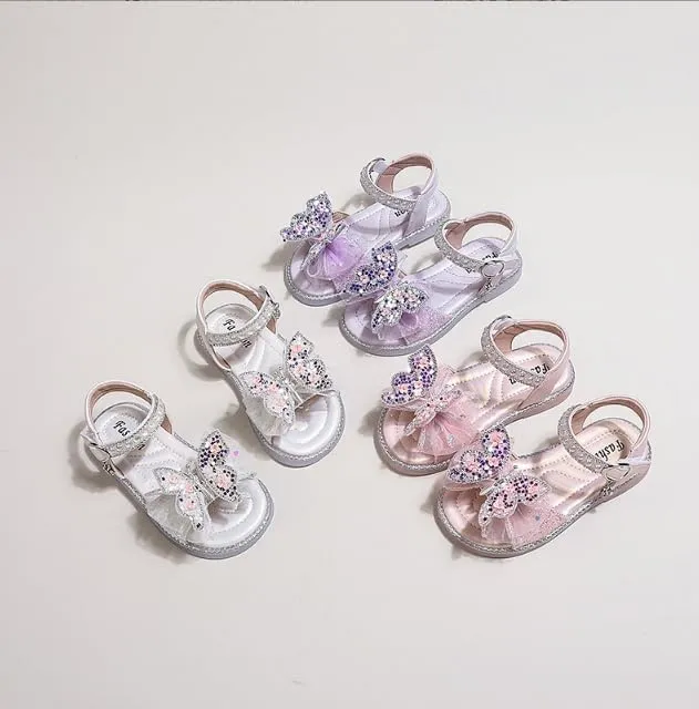 Flying Butterfly Sandals for Girls Dress up Shoes Girls Summer Sandals