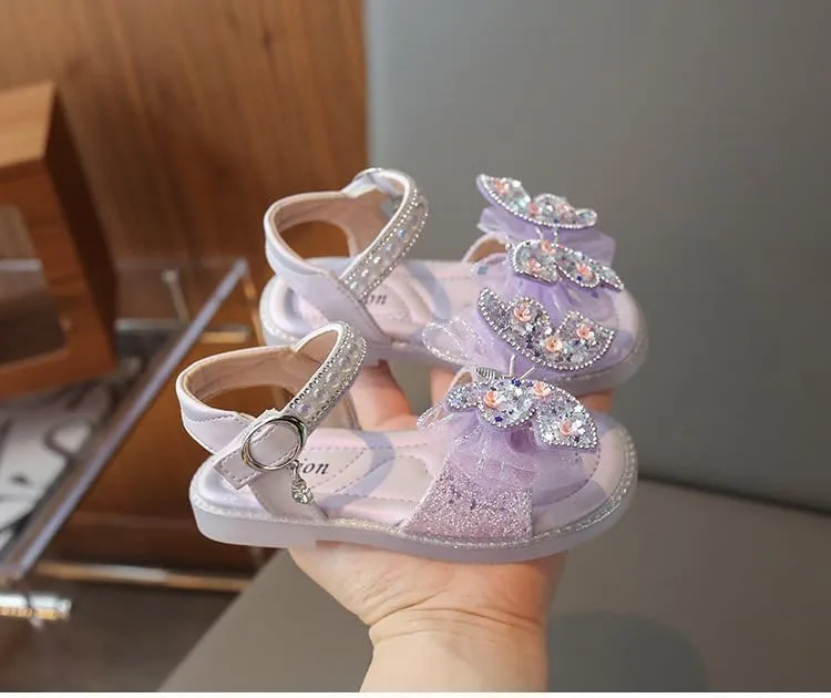 Flying Butterfly Sandals for Girls Dress up Shoes Girls Summer Sandals