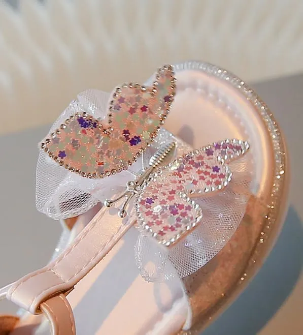 Flying Butterfly Sandals for Girls Dress up Shoes Girls Summer Sandals