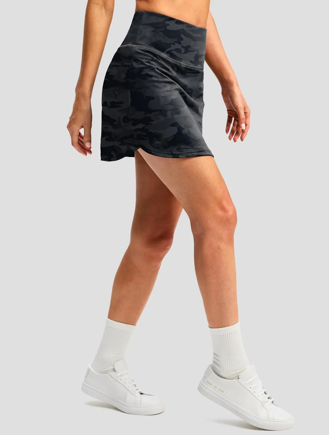 G Gradual Skorts for Woman Golf Skirt High Waisted with 2 Inner Pockets Built-in Shorts Stretchy for Tennis Summer Casual