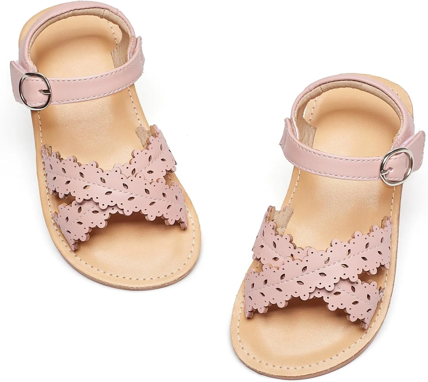 GINFIVE Toddler Girls Sandals Girls Toddler Sandals Little Girls Kids Shoes